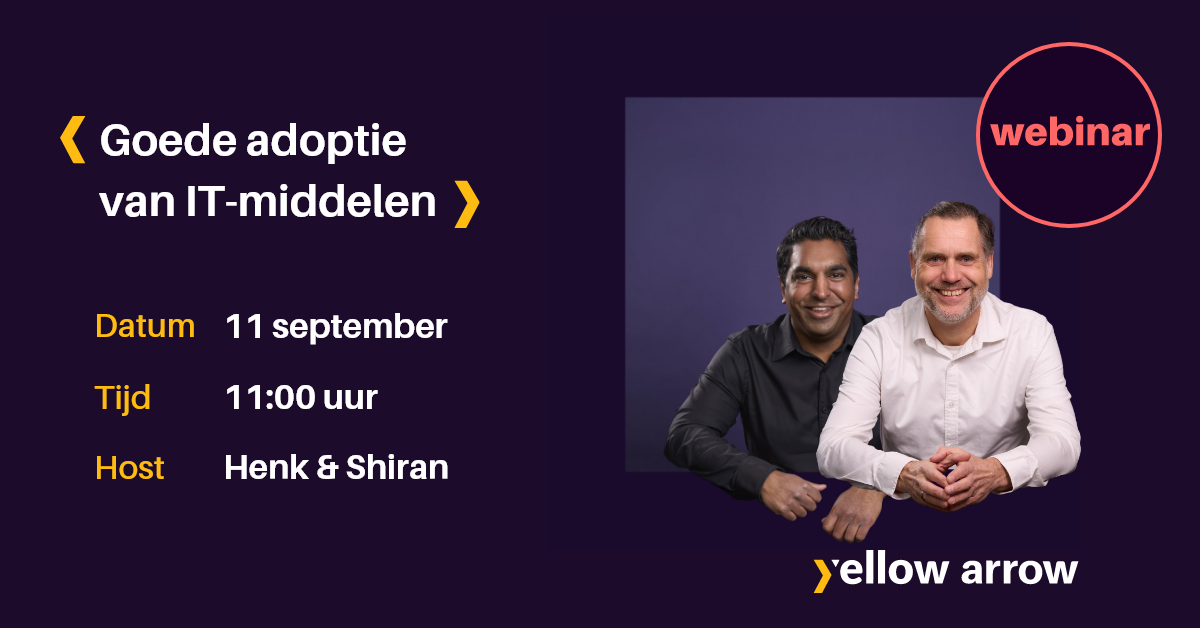 Webinar goede adoptie van IT-middelen