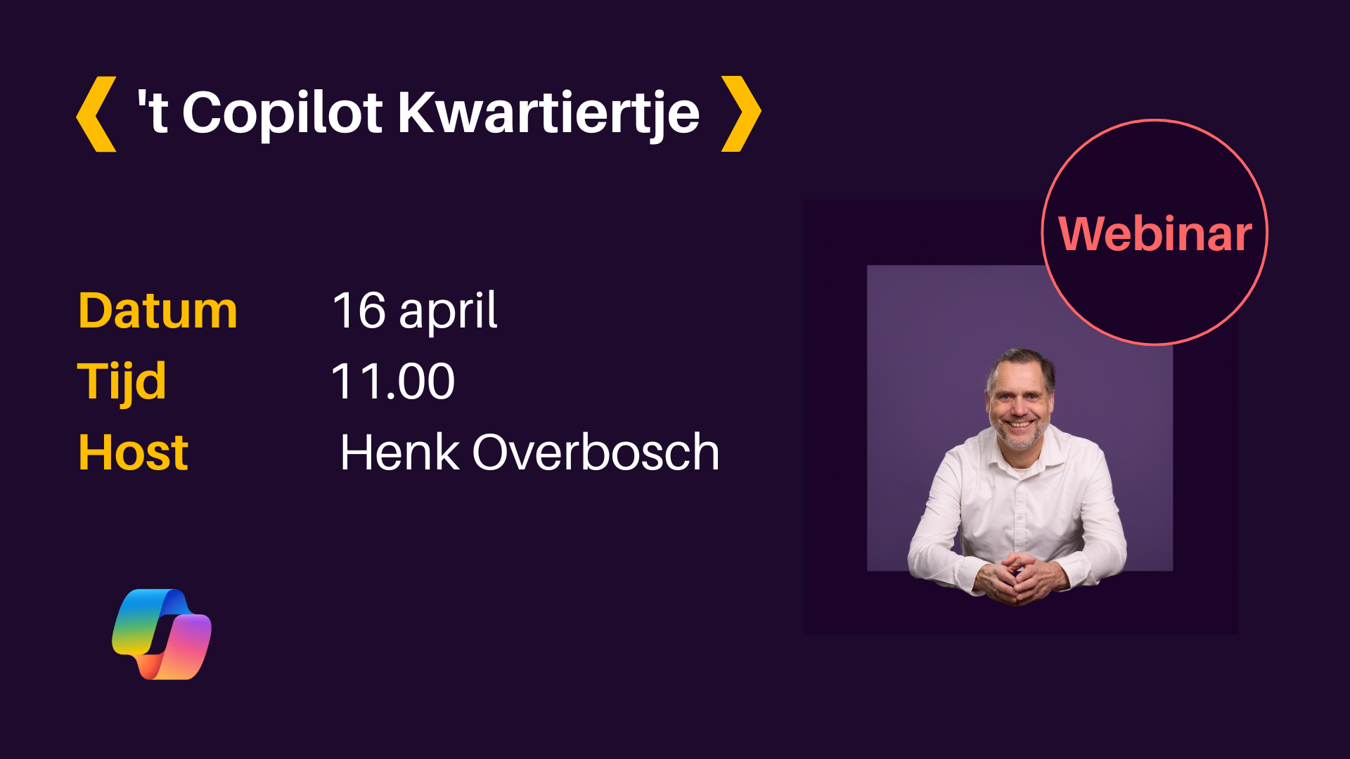 t Copilot Kwartiertje april