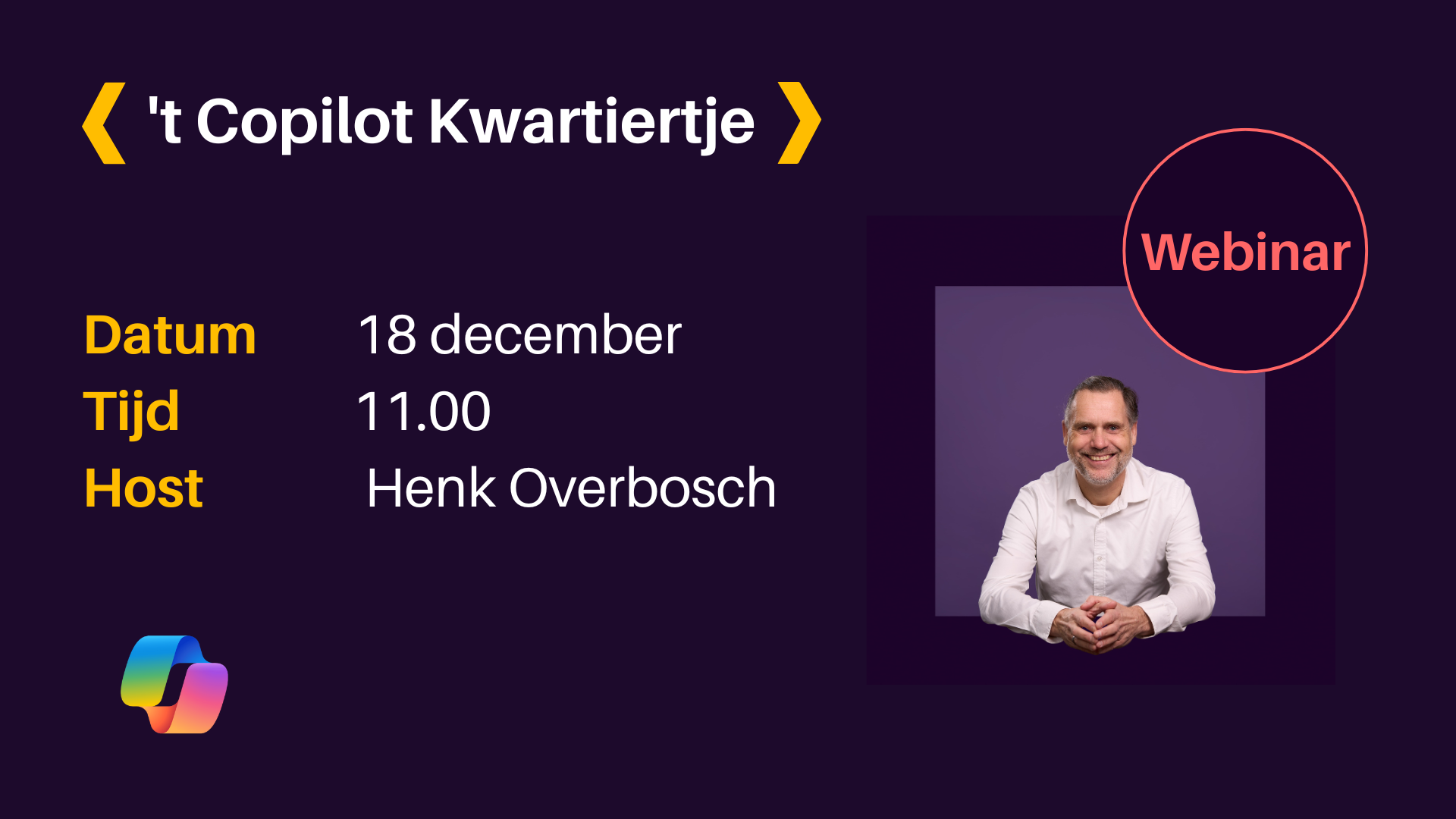 t Copilot Kwartiertje december